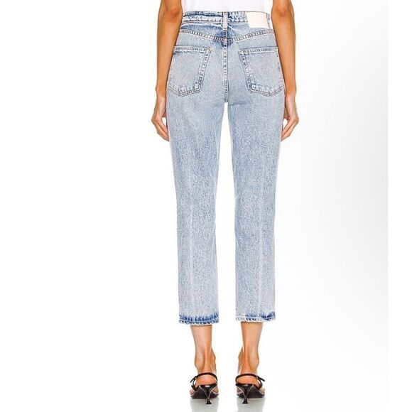 GRLFRND Karolina High Rise Straight Crop in Queens - Picture 4 of 12